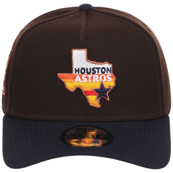 Houston Astros Space City Sunrise - New Era 9FORTY Brown/Blue
