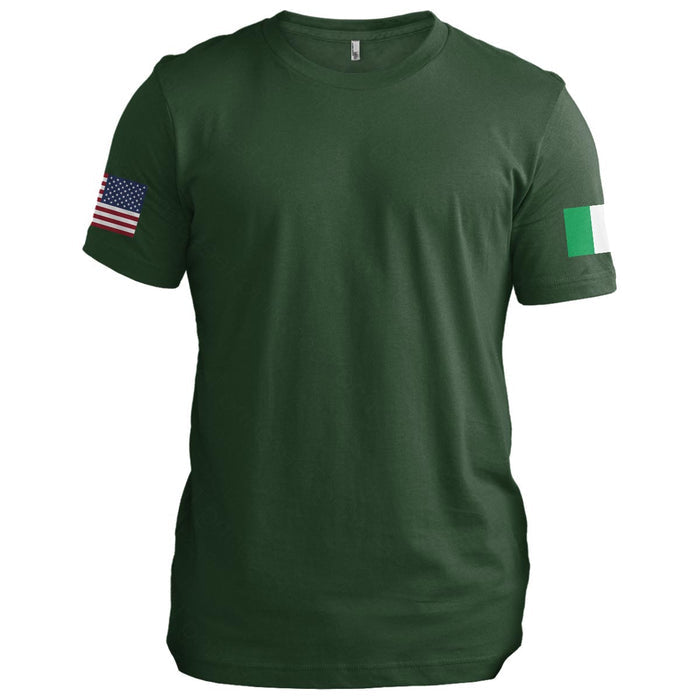 Ireland Flag American Flag Basic