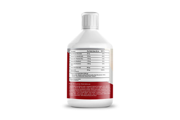 Iron Liquid 22 mg Supplement 500 mL