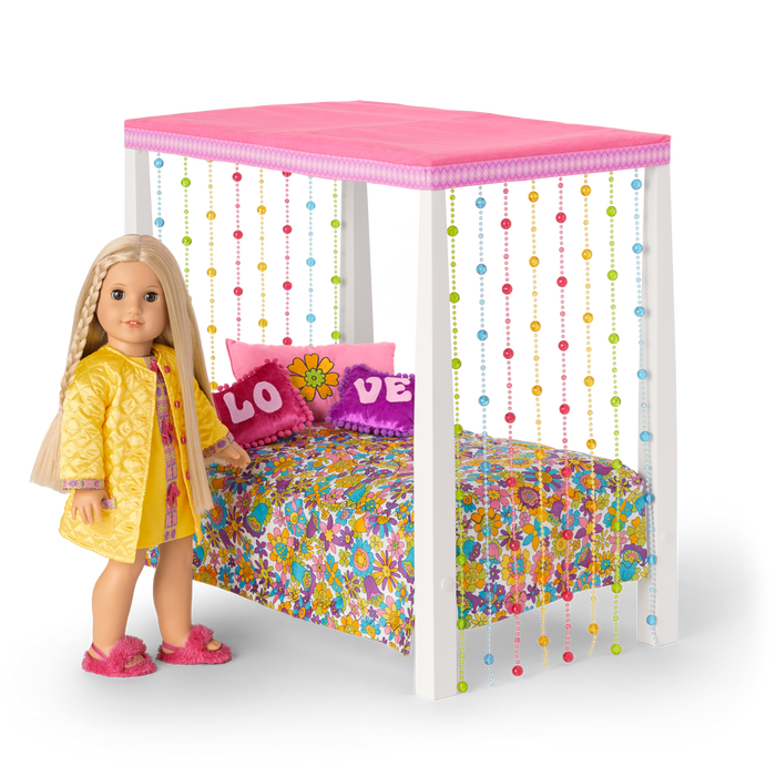 Julie’s™ Groovy Bed & Bedding for 18-inch Dolls (Historical Characters)
