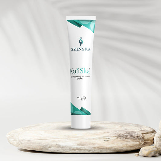 Kojiska Cream for Pigmentation | Skin Brightening & UV Protection Cream - Kojic Acid Dipalmitate & Glutathione