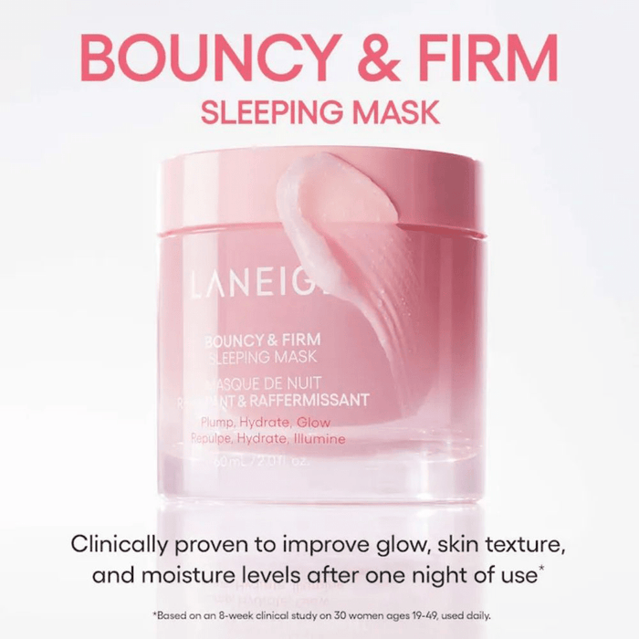 Laneige Bouncy & Firm Sleeping Mask 60ml - Beauty Tribe