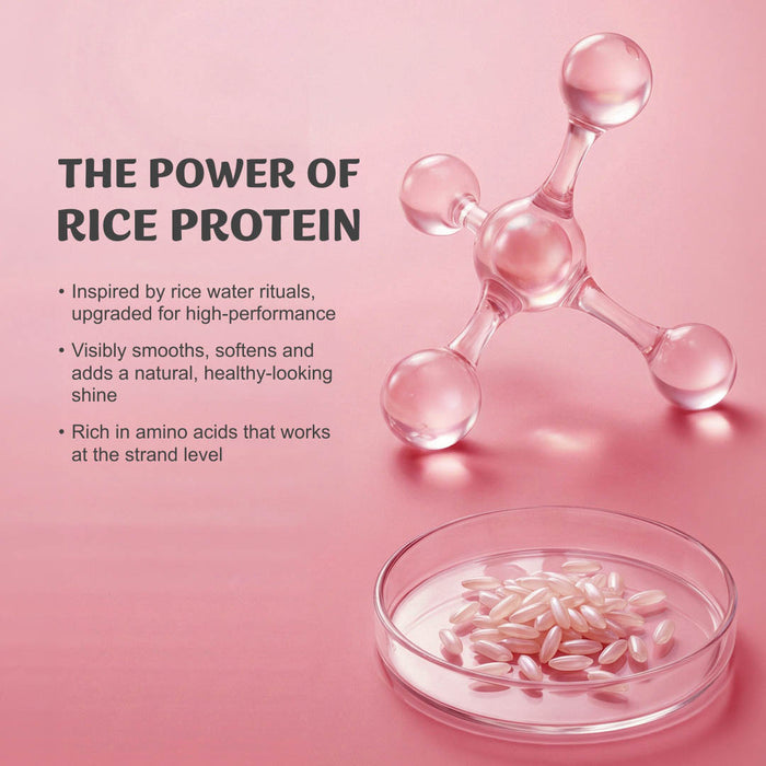 Hair perfume mist with the power of rice protein