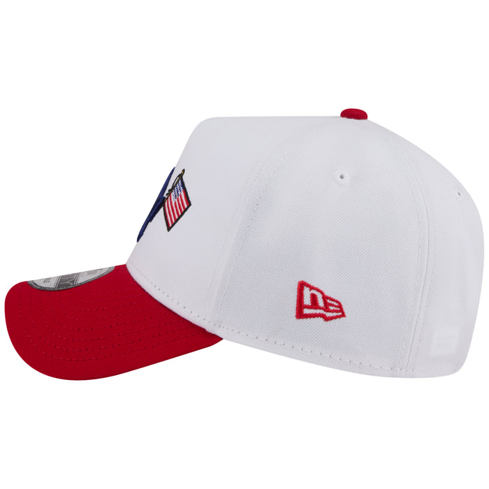 Los Angeles Dodgers Los Angeles Crown the City - JAPAN USA Flags - White/Red New Era 9FORTY