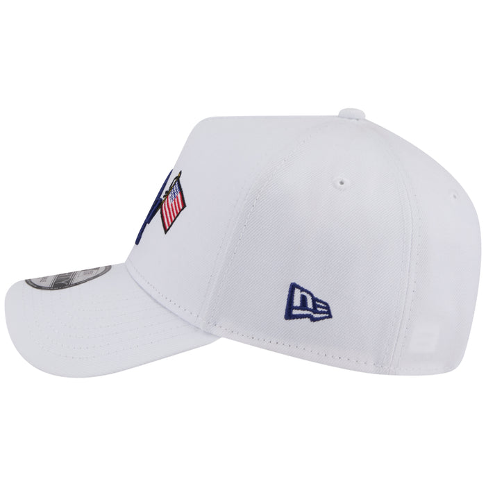 Los Angeles Dodgers Los Angeles Crown the City - JAPAN USA Flags - White/White New Era 9FORTY