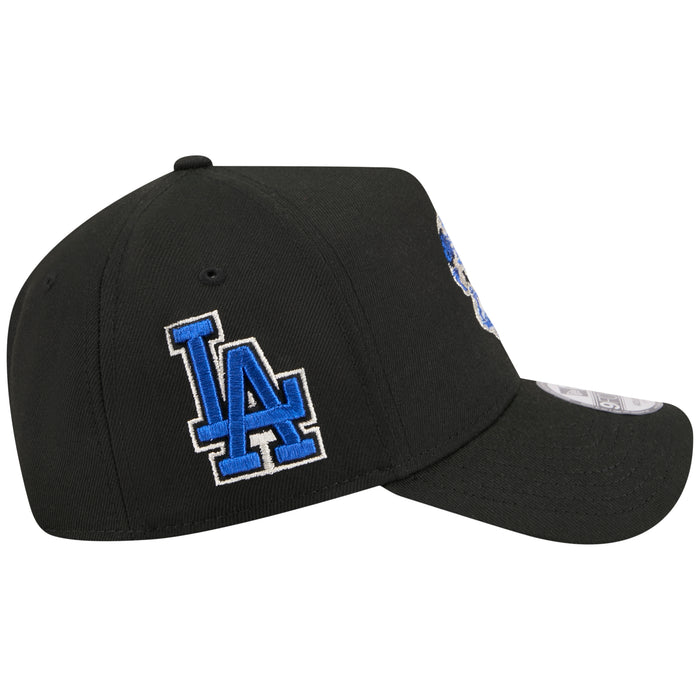 Los Angeles Dodgers Los Angeles Crown the City - Sugar Skull - Black/Black New Era 9FORTY