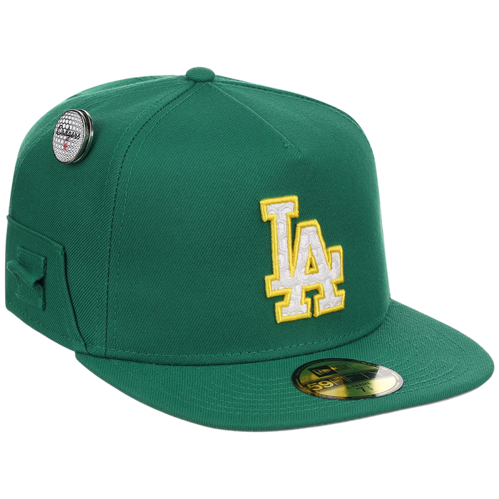 Los Angeles Dodgers MLB Augusta Bloom New Era 59FIFTY w/ Golf Pin