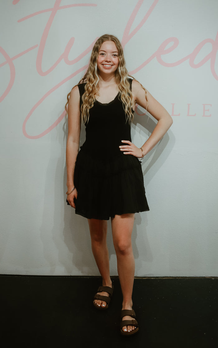 Love Drop Waist Tiered Dress