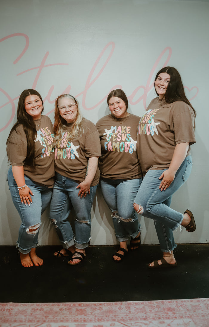 Make Jesus Famous Graphic Tee