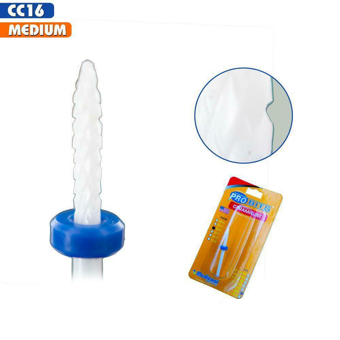 Medicool Pro Bits®  - Ceramic Under Nail Cleaner bit (CC16)