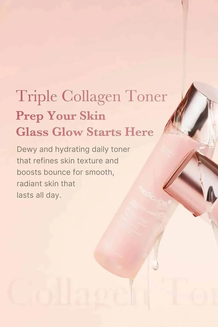 Texture shot of the Medicube toner, a perfect Hydrating Toner for Dry Skin that preps for a dewy glow.