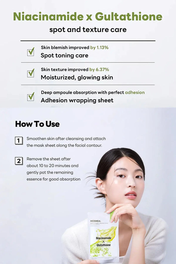 MEDIHEAL DERMA SYNERGY WRAPPING MASK - BSW BEAUTY CANADA