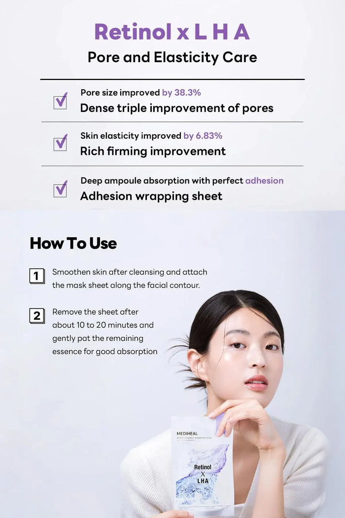 MEDIHEAL DERMA SYNERGY WRAPPING MASK - BSW BEAUTY CANADA