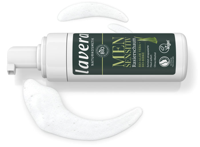 lavera Men sensitive Rasierschaum