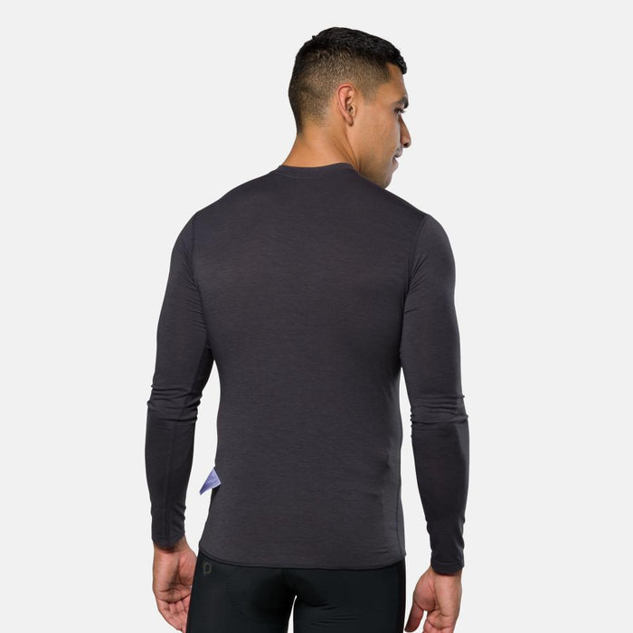 color:PHANTOM||view:SKU Image On Body||gender:Men||seo:Men's Transfer Wool Long Sleeve Baselayer