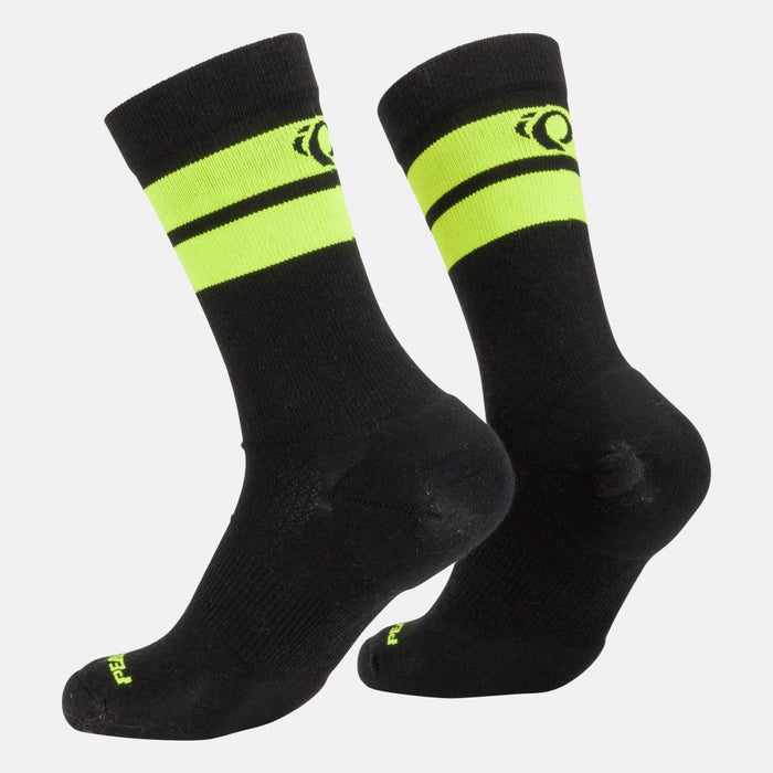 color:BLACK/SCREAMING YELLOW||view:SKU Image Back||gender:Unisex||seo:MERINO TRAIL 7INCH SOCK