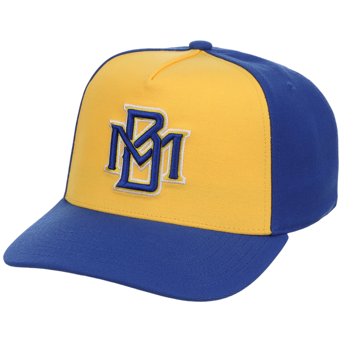 Milwaukee Brewers Mitchell & Ness MLB 'Era Flip' Heritage Series Pro Pinch - Yellow/Royal