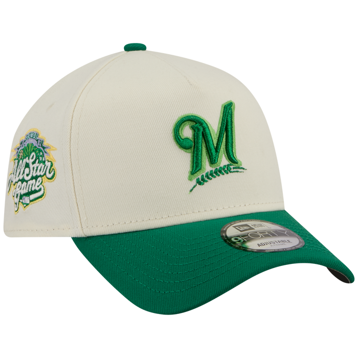 Milwaukee Brewers MLB Chrome Paddy New Era 9FORTY