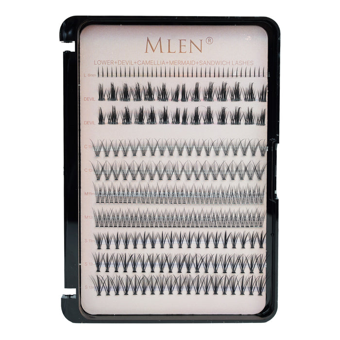 Mlen Diary Simple C Curl Eyelash Mix Tray