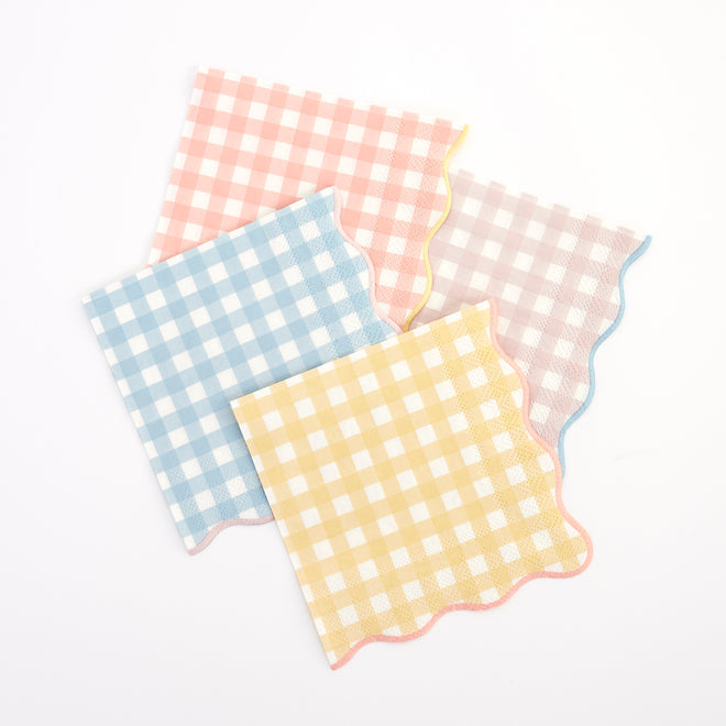 Meri Meri - Napkins - Gingham