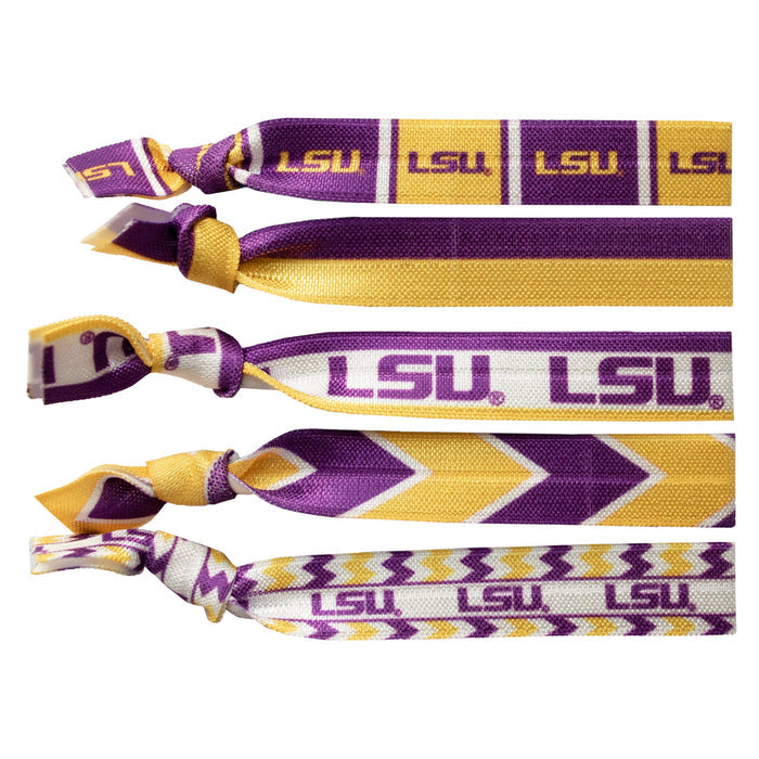 NCAA LSU Tigers Knotted Hair Tie