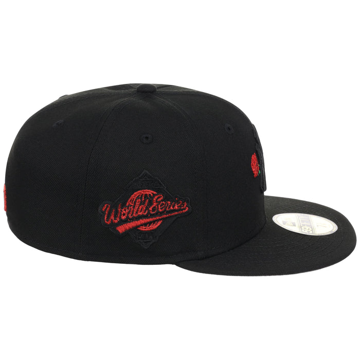 New York Yankees - New York Crown the City -  Rose New Era 59FIFTY - Black/Black