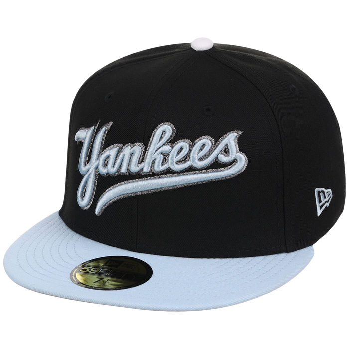 New York Yankees The Chamber New Era 59FIFTY - Black/Light Blue