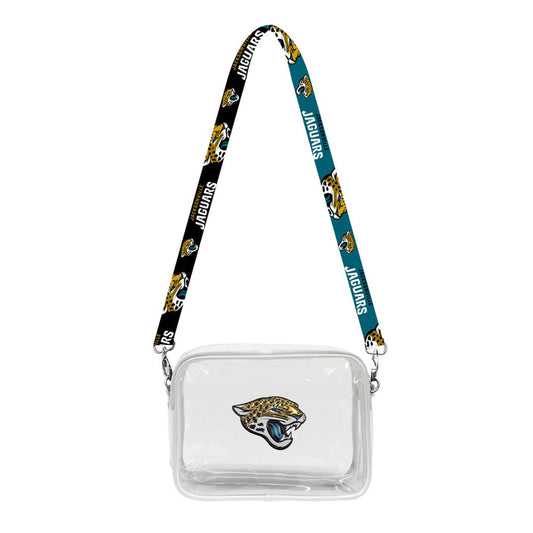 NFL Jacksonville Jaguars Clear Fanny Fan Purse