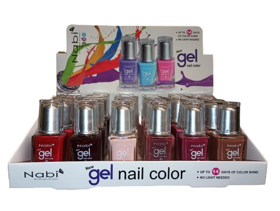 NG24B- 6 PCS New Gel Nail Polish Set B