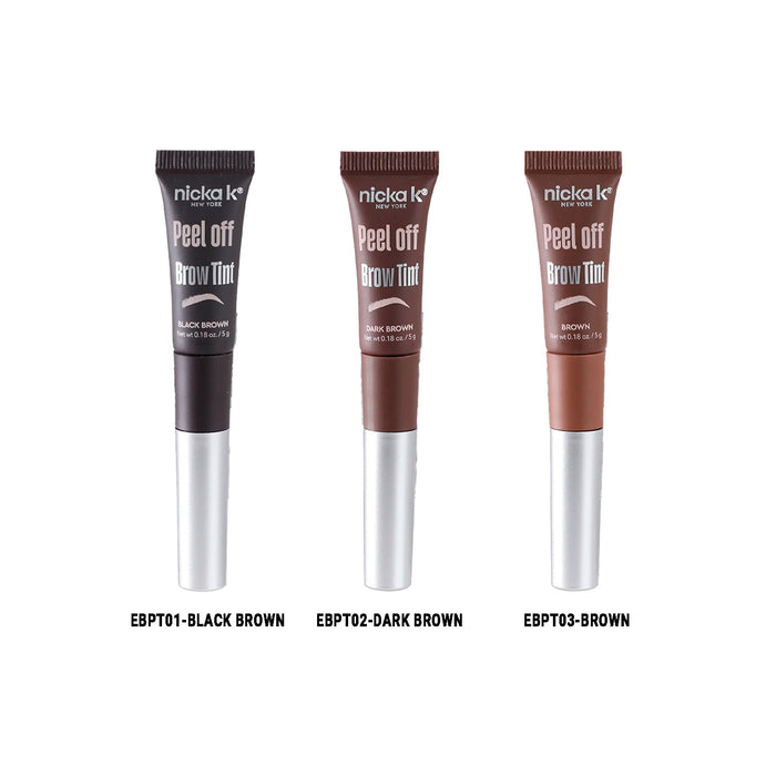 Nicka K New York Peel Off Brow Tint 0.18oz/ 5g