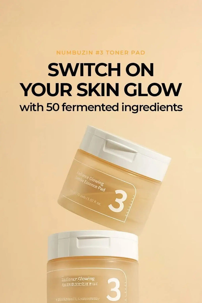 NUMBUZIN NO 3 RADIANCE GLOW JUMBO PAD - BSW BEAUTY CANADA