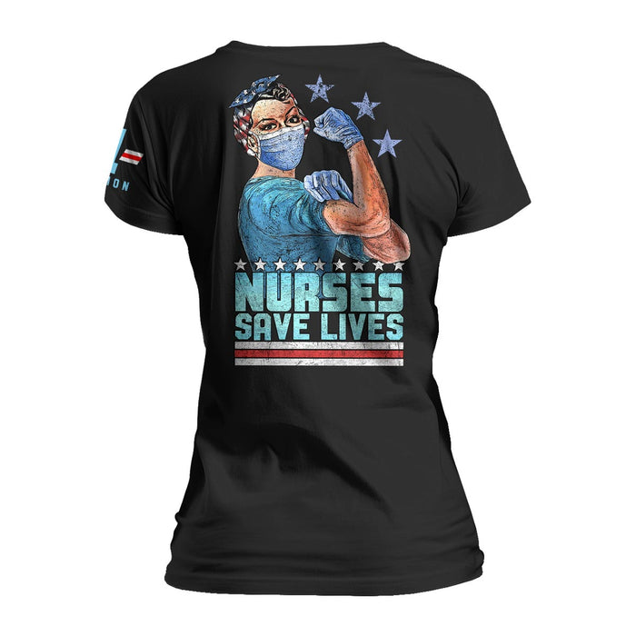 Nurses Save Lives - Women's Relaxed Fit