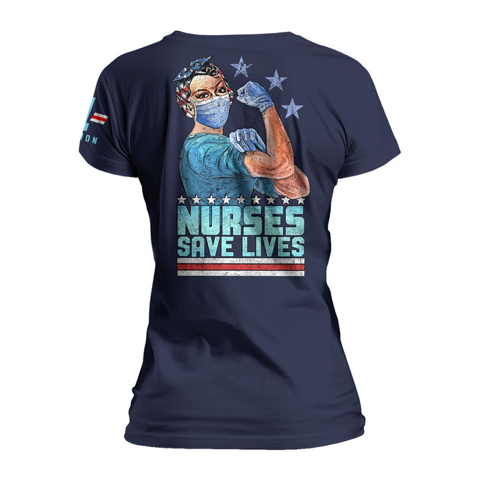 Nurses Save Lives - Women's Relaxed Fit