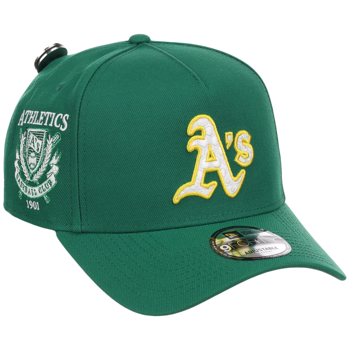 Oakland Athletics MLB Augusta Bloom New Era 9FORTY w/ Golf Pin