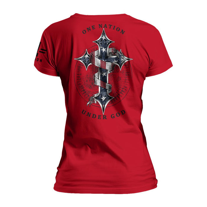 One Nation Under God: Light Women's Relaxed Fit
