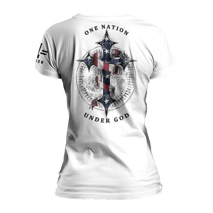 One Nation Under God: Light Women's Relaxed Fit