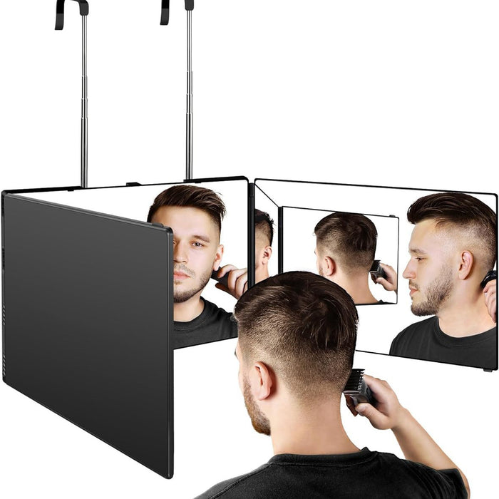 Palms Three-sided Adjustable 360 Mirror