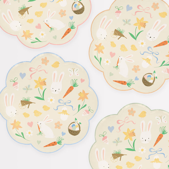 Meri Meri - Paper Plates - Easter Icon