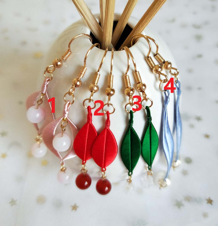 PF003 - Leaves Chanhua Earrings - Wholesale