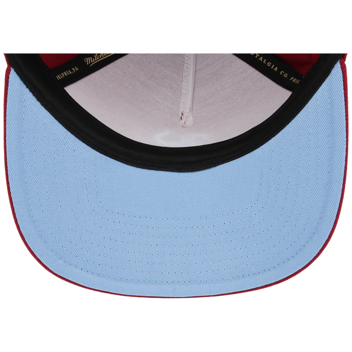 Philadelphia Phillies Mitchell & Ness MLB 'Era Flip' Heritage Series Pro Pinch - Maroon/Maroon