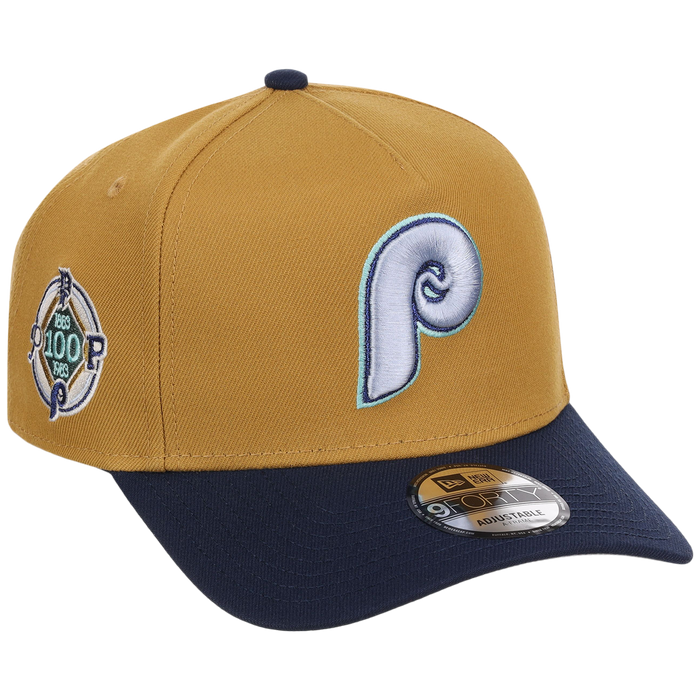 Philadelphia Phillies MLB Dusted Navy New Era 9FORTY