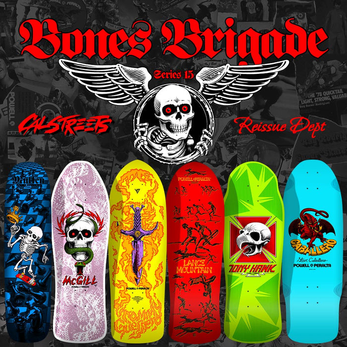 POWELL PERALTA DECK BONES BRIGADE SERIES 15