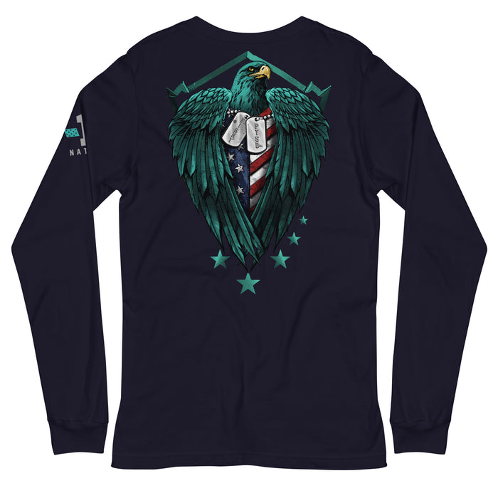 PTSD Green Eagle Long Sleeve