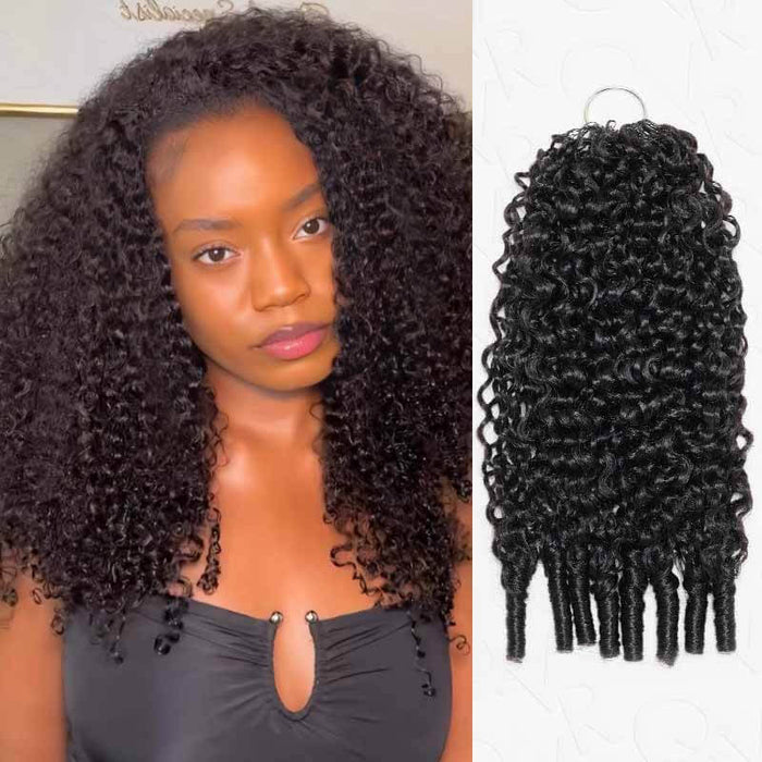 bouncy qvr burmese curly crochet braids, human hair extensions for protective styles