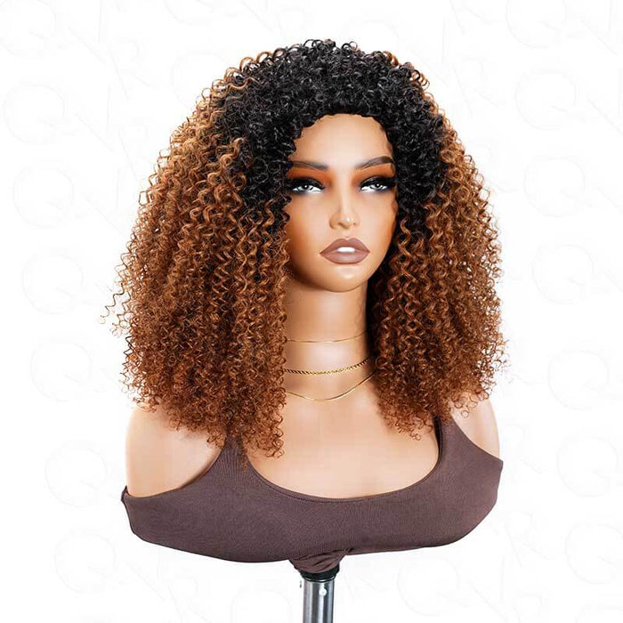 Kinky Curly / Ombre #T1B/30 / 14''