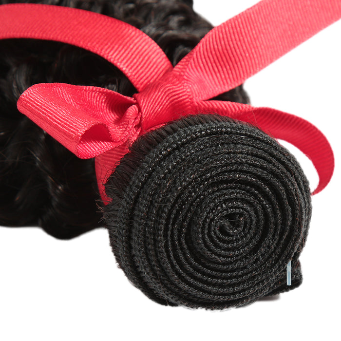 machine double weft jerry curly natural black mongolian human hair bundles