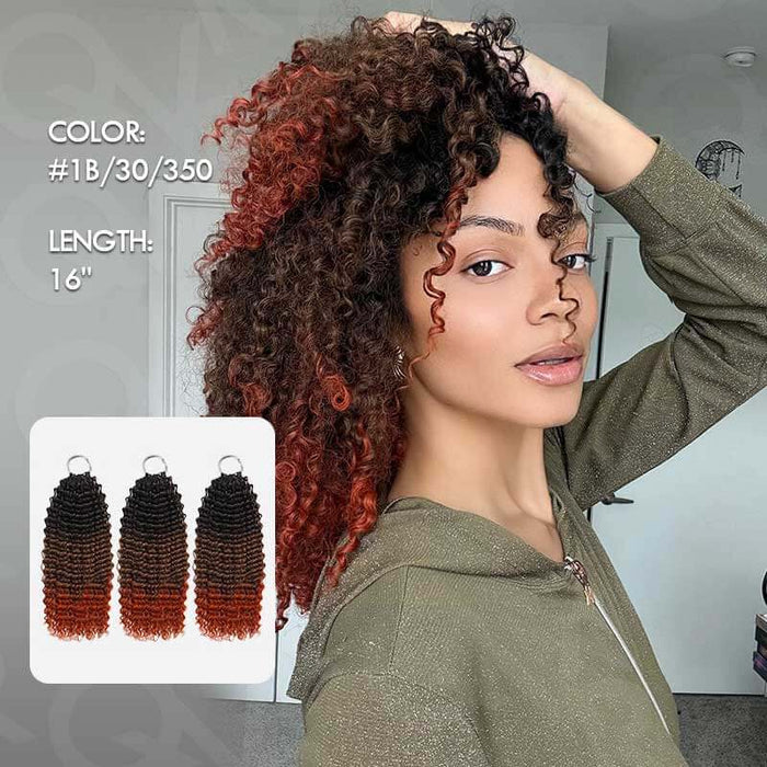 lightweight machine made crochet hair for easy styling