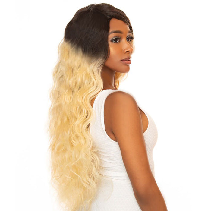 qvr body wave t1b/613 human hair bundles