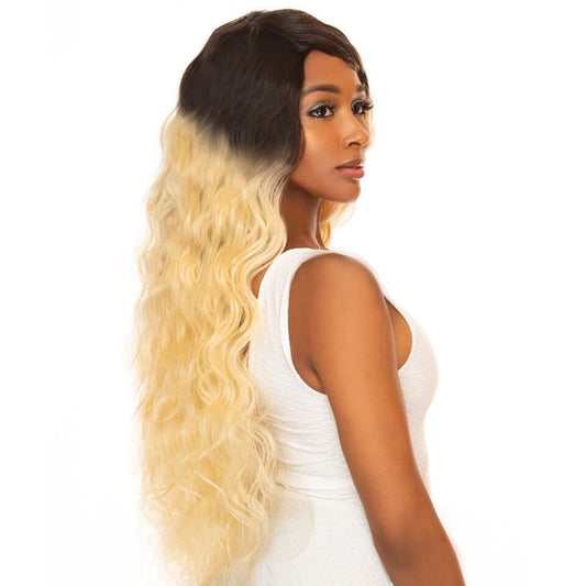 qvr body wave t1b/613 human hair bundles