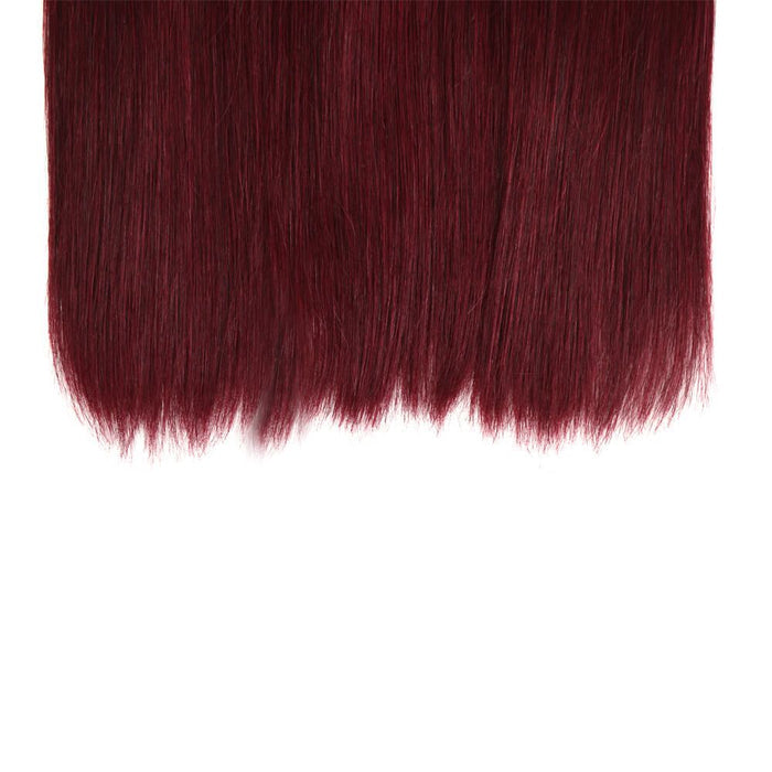 healthy end silky straight t1b/99j human hair bundles